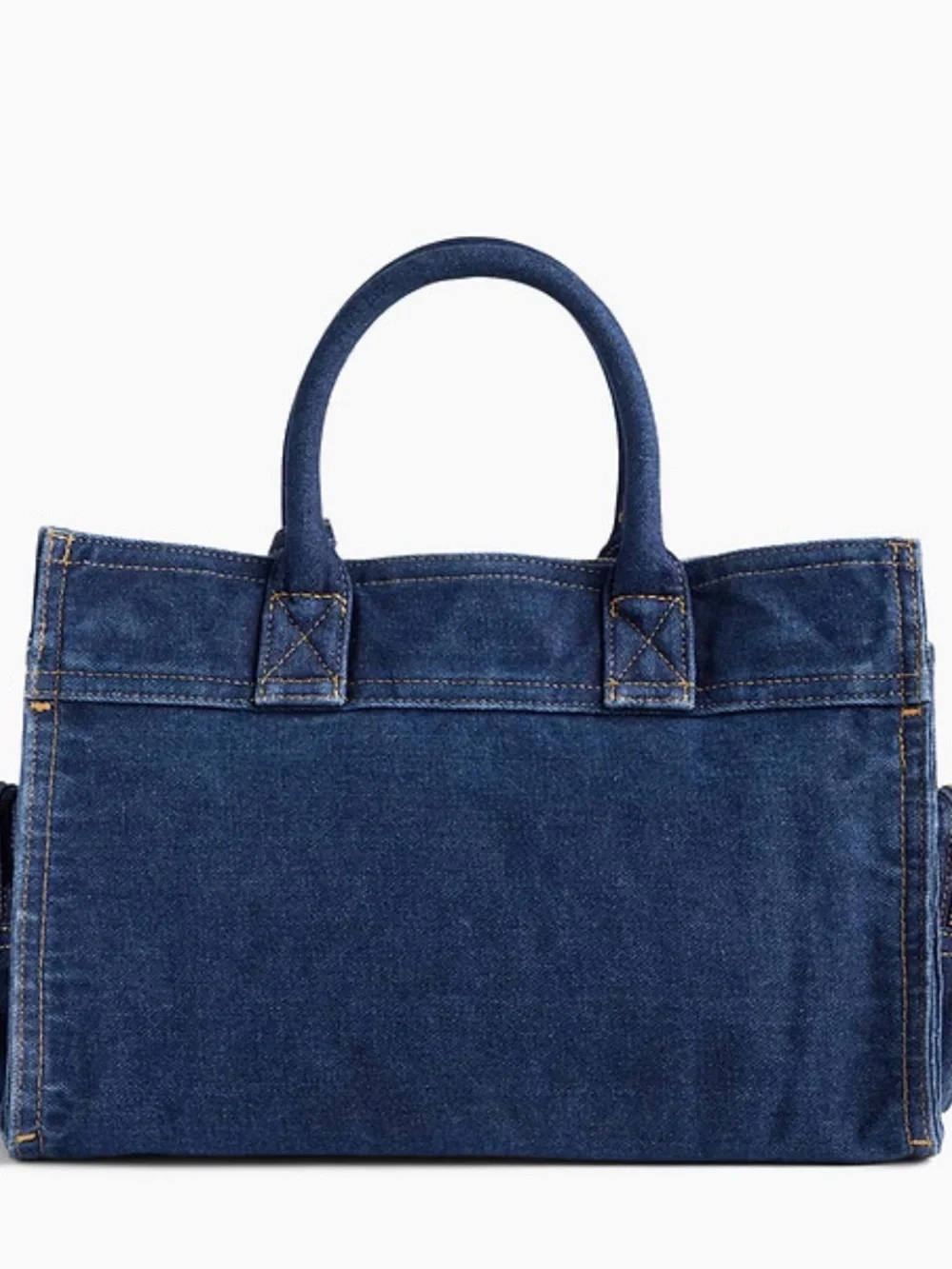 NWT GAP Denim Five Pocket Satchel